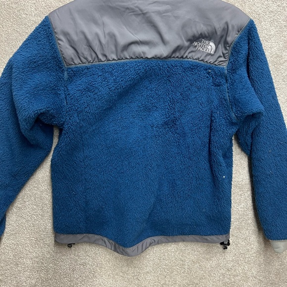 The North Face Blue and Gray Fleece Jacket - Picture 6 of 6